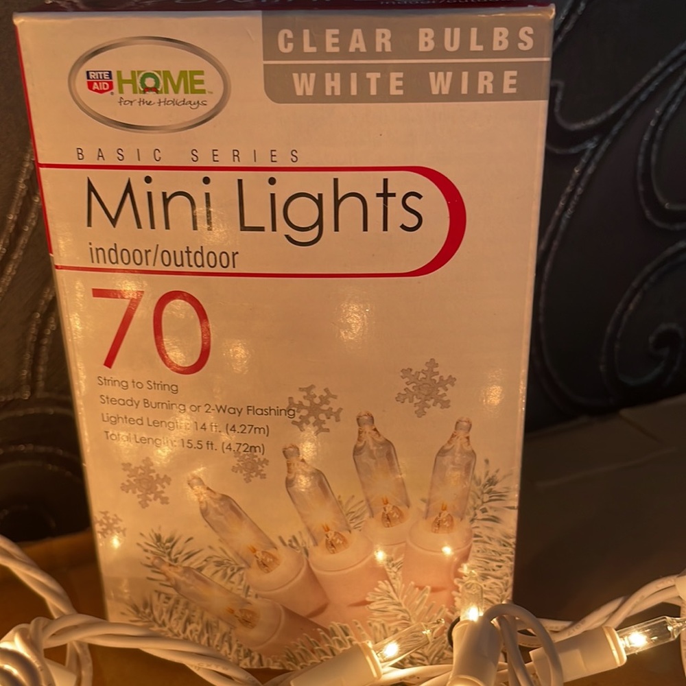 70 String Mini Lights - 3 boxes